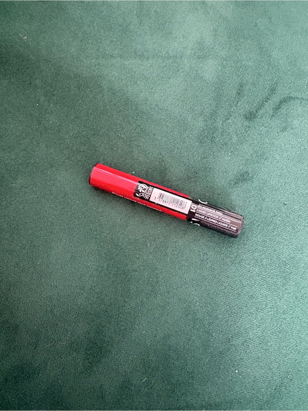 Red and Black Dual-Tone Lip/Marker